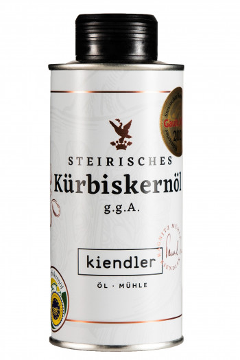 Steirisches Premium Kürbiskernöl ggA in der Dose